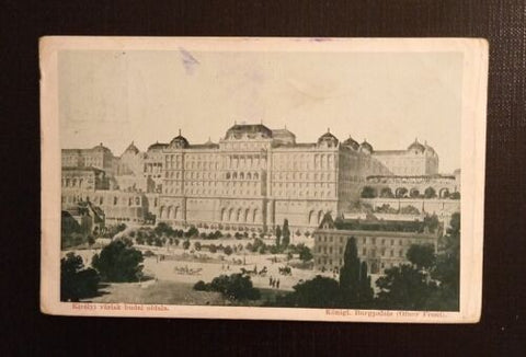 Königlicher Burgpalais Ofner Front 5291 G