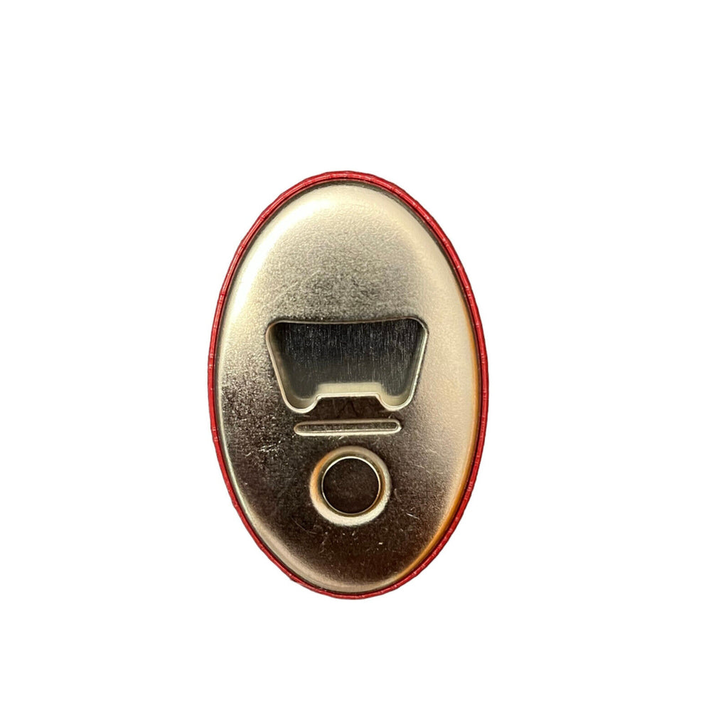 K&K  Flaschenöffner Bratsche Magnet Begandete Bratschenspielerin  7x4,5cm