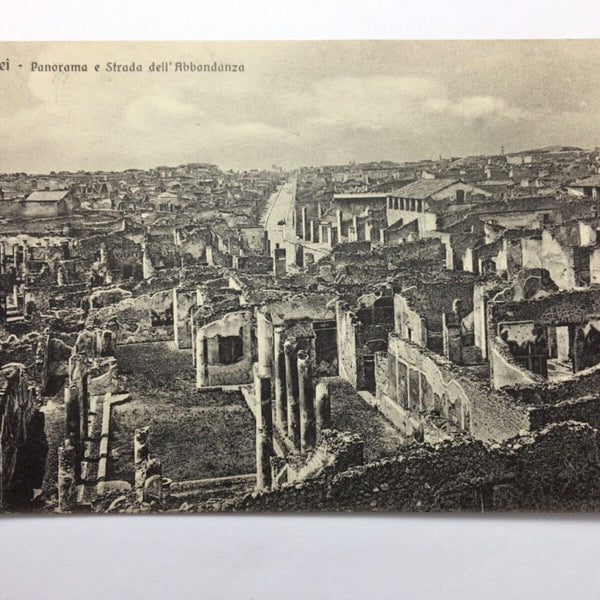 Pompei Pompeji - Panorama e Strada dell Abbondanza 30148 TH Shit
