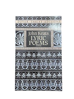 2642 John Keats LYRIC POEMS UNABRIDGED Dover Publications