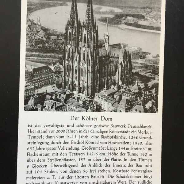 Köln - Der Kölner Dom - Historie 927 TH