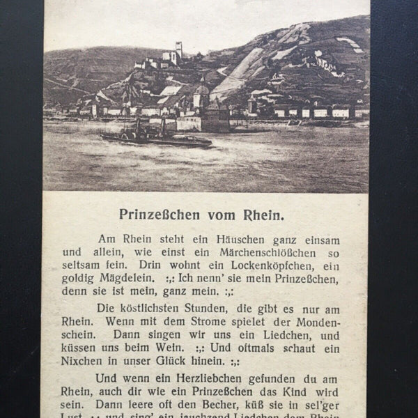 Caub Kaub - Guttenfels & Pfalz - Prinzeßchen vom Rhein - Schiff 928 TH
