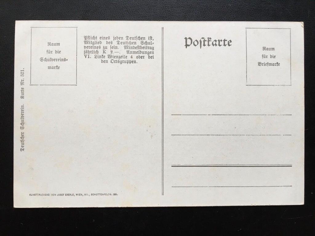 Deutscher Schulverein - Rax, Hofhalt & Lechnermauer - Künstlerkarte 16002 TH