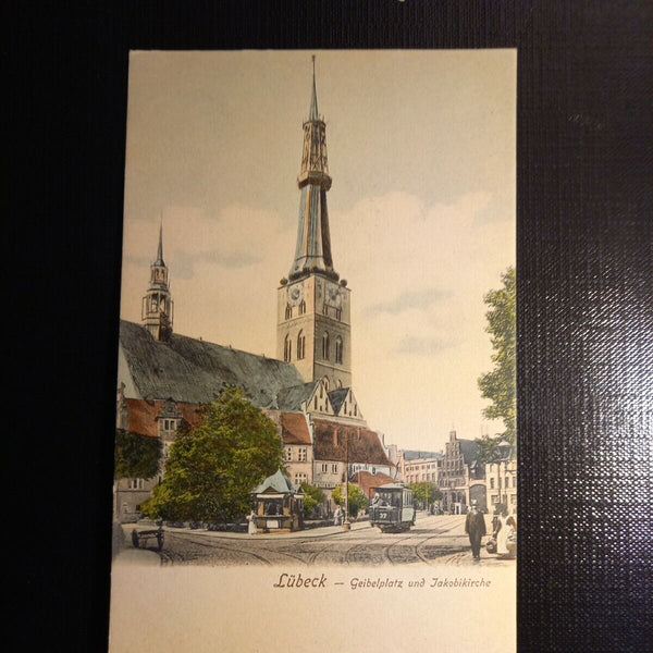 Lübeck Geibelplatz und Jakobikirche 410419 gr C