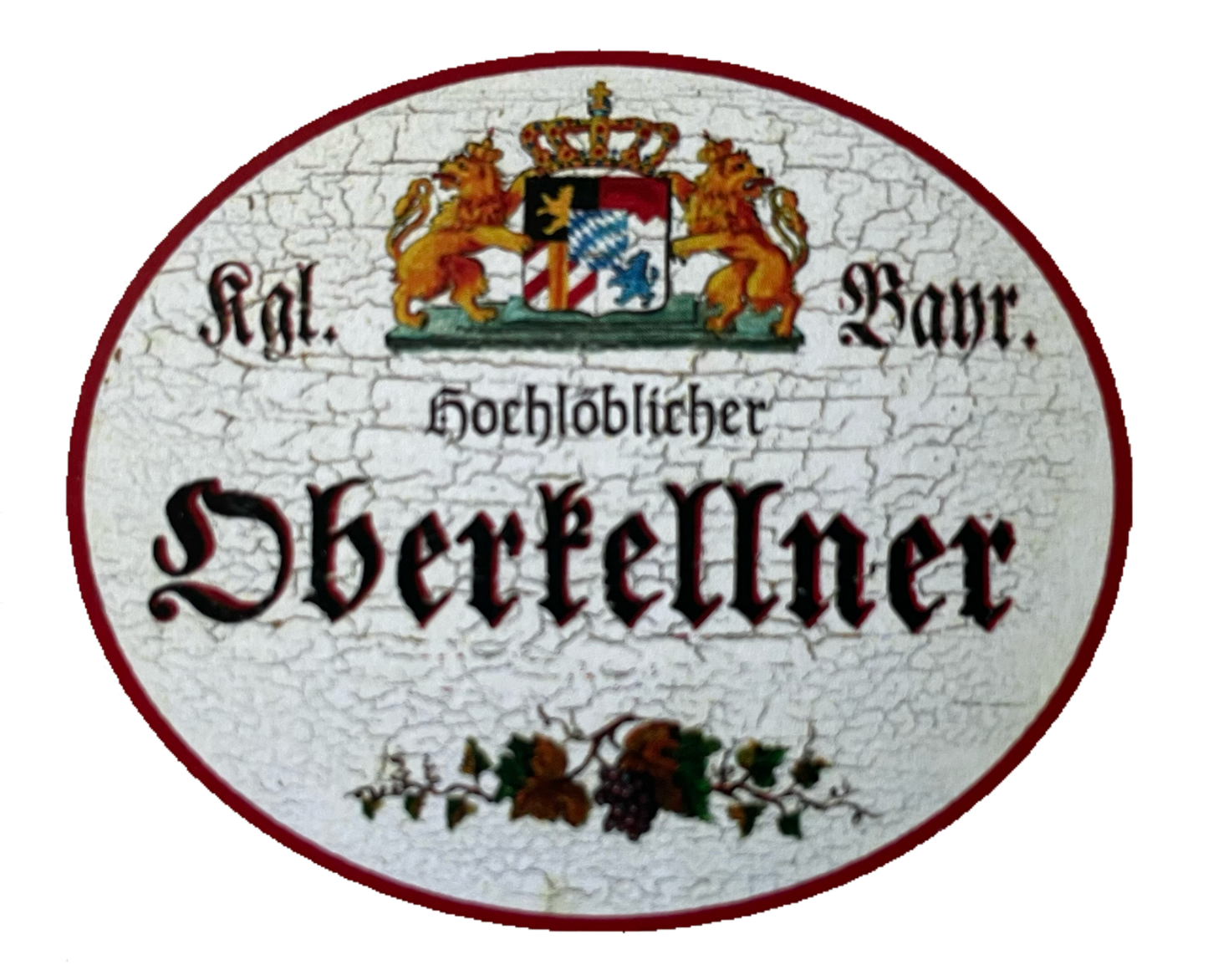 Nostalgie Holz Schild Bayern Königlich Bayerischer Hochlöblicher Oberkellner