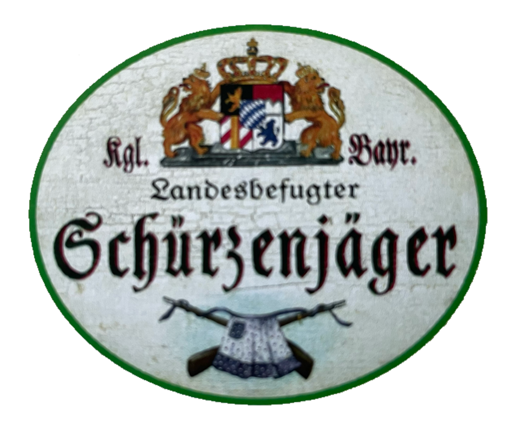 Nostalgie Holz Schild Bayern Königlich Bayerischer Landesbefugter Schürzenjäger