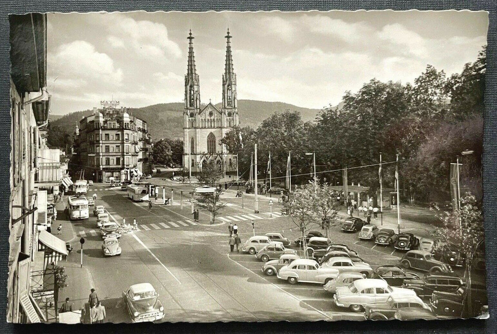 Baden-Baden Augustaplatz Stadt Kirche Baden-Württemberg Deutschland 410143 TH C