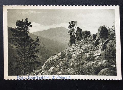 Blick v. Scharfenstein zum Hochwald - Zittauer Gebirge - Deutschland 400379 TH F