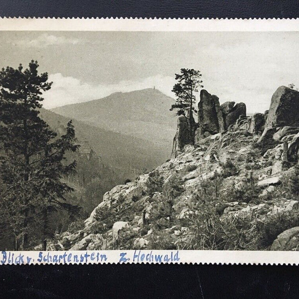 Blick v. Scharfenstein zum Hochwald - Zittauer Gebirge - Deutschland 400379 TH F