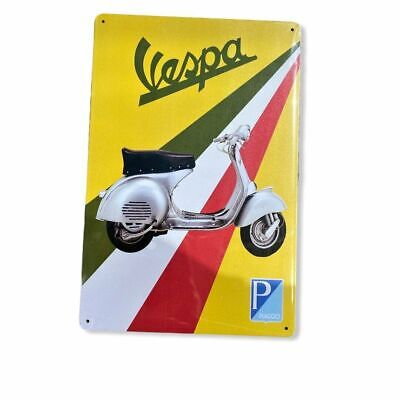 Nostalgie Retro Blech Schild Vespa PIAGGIO 30x20cm 50087