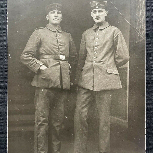 Soldaten Uniform Schirmmütze Bart Militär Krieg C.Kipp Wiesbaden 410088 TH