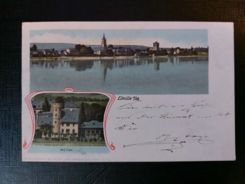 Eltville am Rhein Burg Crass Fluss Kirche 402568 WM F