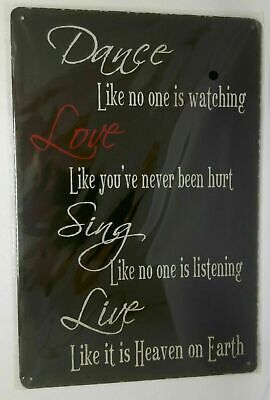 Nostalgie Retro Blechschild Spruch 30x20 50122