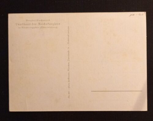 Landhaus Des Reichskanzlers In Berchtesgaden 600773A Ga G