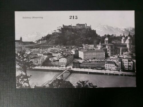Salzburg Mozartstep Salzach Mönchsberg Festung Dom Kirche Domplatz 402600 WM