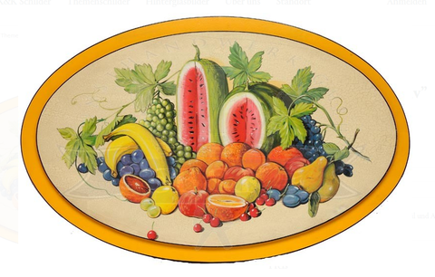 KuK Nostalgie Holzschild Obstmotiv