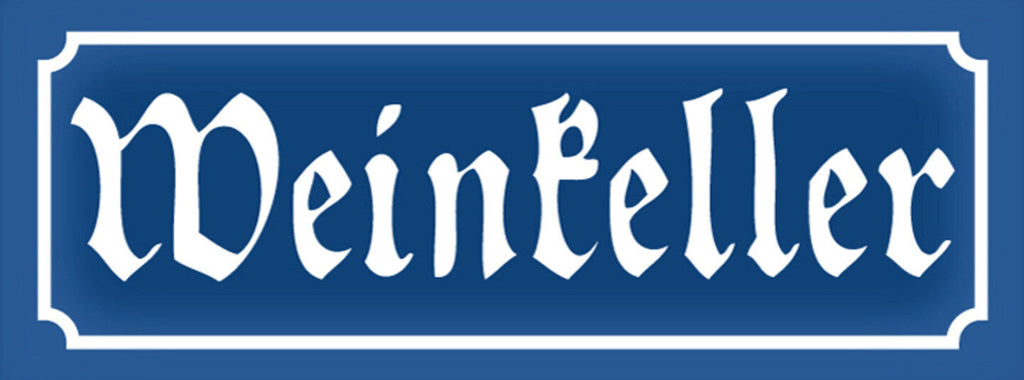 Schild Wein Keller Fass Alkohol Reebe Straße Ort Platz 27x10 Blech od.Holz