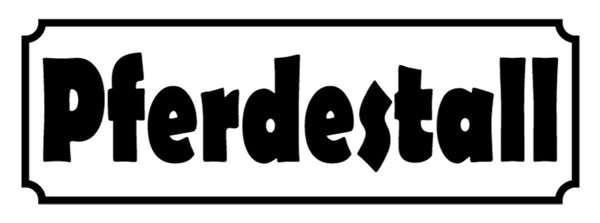 Schild Pferdestall Reiten Reiter Bauernhof Straße Ort Platz 27x10 Blech od.Holz