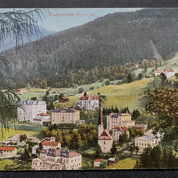 Bad Gastein Ort Stadt Berg Gebirge 1012m Salzburg Österreich 402185 TH A