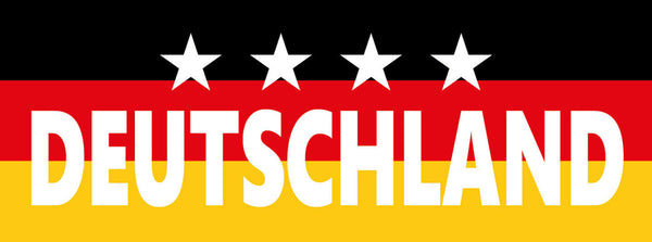 Schild Deutschland Fahne Flagge Land 27x10 Blech od.Holz