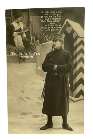 Patriotika I Weltkrieg KuK Soldat Spruchkarte 10022