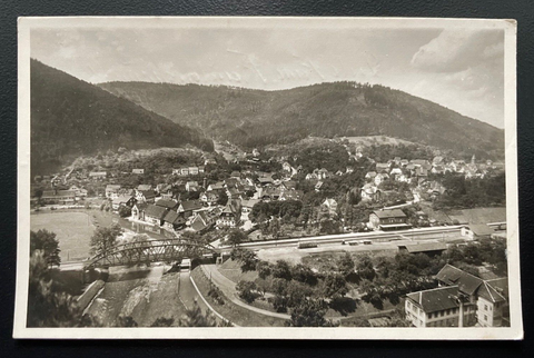 Luftkurort Unterreichenbach Brücke Baden-Württemberg Deutschland 600183A TH D