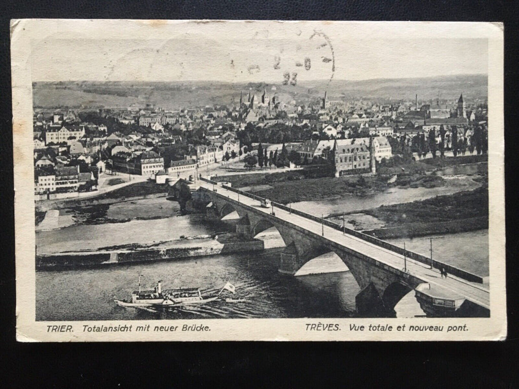 Trier - Totalansicht mit neuer Brücke - Treves 180102 TH