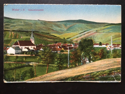 Weiler im Elsass - Gesamtansicht - Bas-Rhin 180100 TH