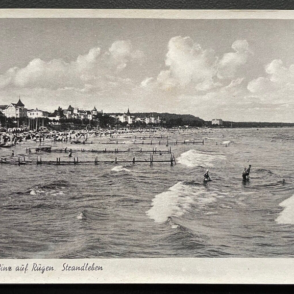 Ostseebad Binz Rügen Strandleben Mecklenburg-Vorpommern Deutschland 600196A TH D