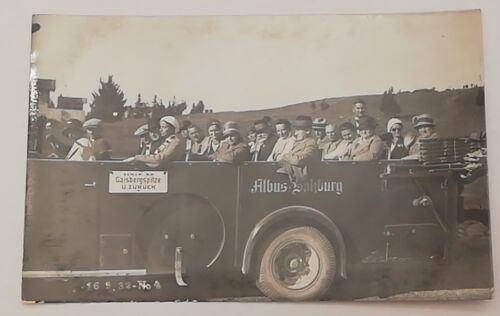 Salzburg Albus Linie XII Gaisberg Spitze Autostraße Alpen Auto 600285A tl
