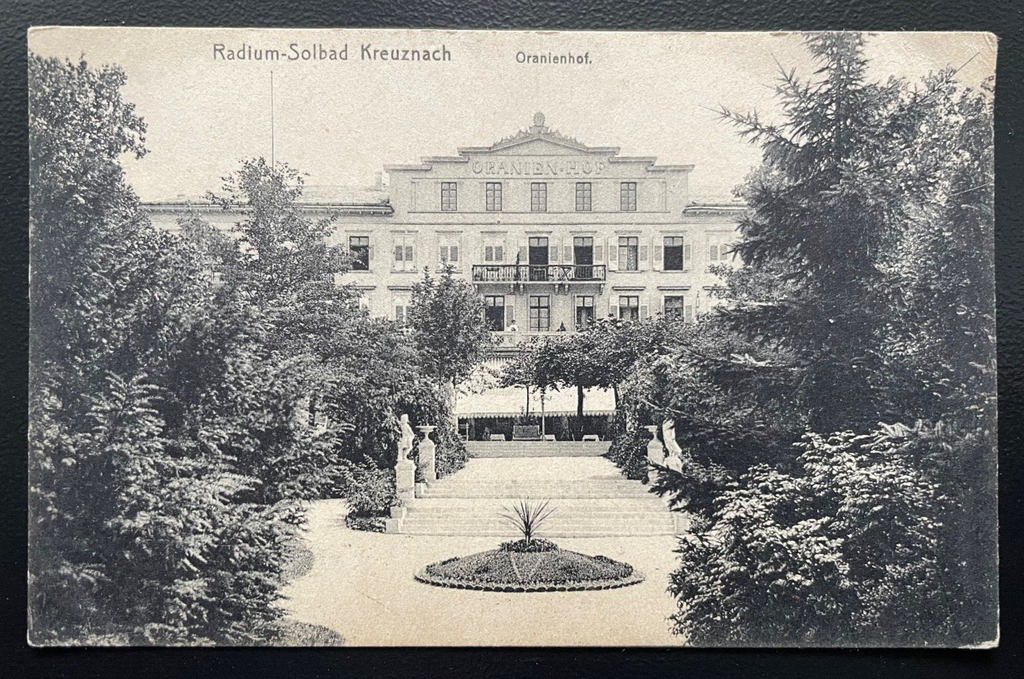 Radium Solbad Kreuznach Oranienhof Park Rheinland-Pfalz Deutschland 600194A TH D