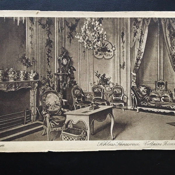 Potsdam - Schloss Sanssouci - Voltaire Zimmer 180117 TH
