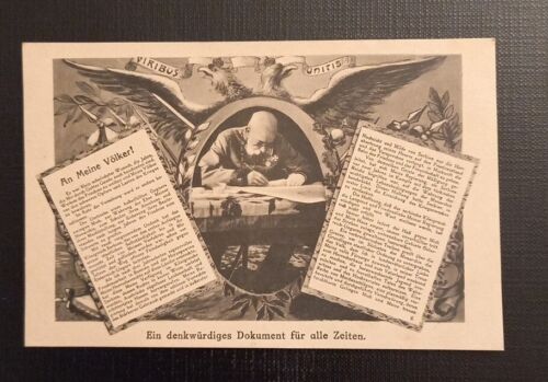 Franz Joseph Ein Denkwürdiges Dokument Für Alle Zeiten Ga