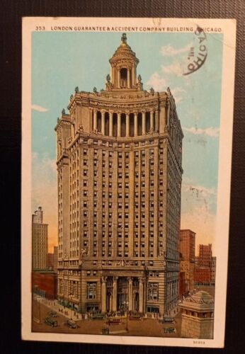 London Guarantee And Accident Co Bldg.Chicago 650207 Ga E
