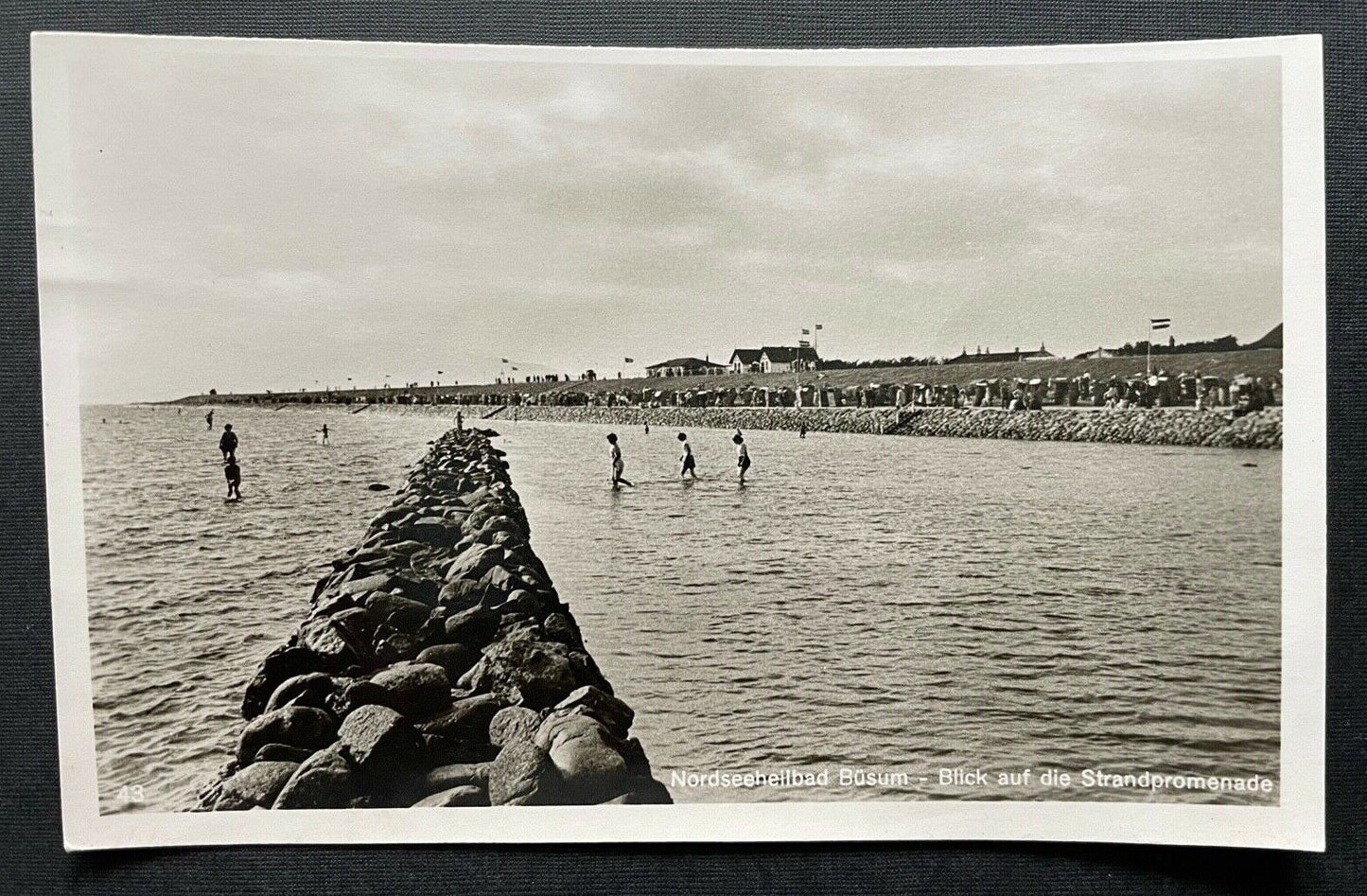 Nordseeheilbad Büsum Strandpromenade Schleswig-Holstein Deutschland 402614 TH C