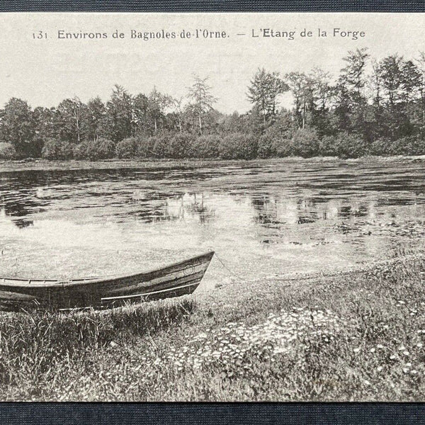 Bagnoles-de-l’Orne Umgebung L'étang de la Forge Teich Boot Frankreich 402685 C