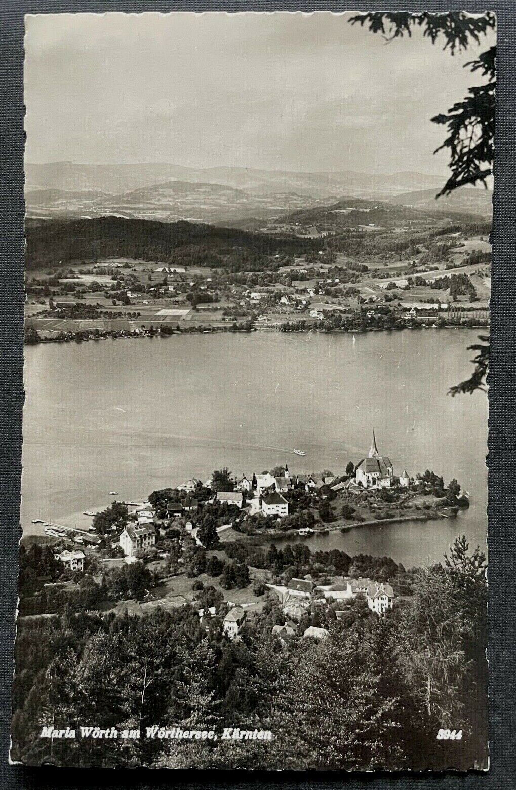 Maria Wörth Wörthersee Ort Kirche Gebäude Berg Kärnten Österreich 402626 TH C