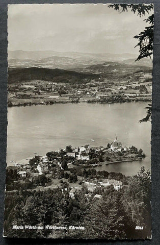Maria Wörth Wörthersee Ort Kirche Gebäude Berg Kärnten Österreich 402626 TH C