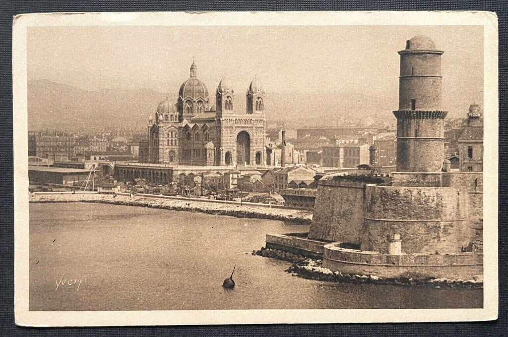 Marseille Rhone Fluss Mündung Fort Saint-Jean Kathedrale Frankreich 402643 TH C