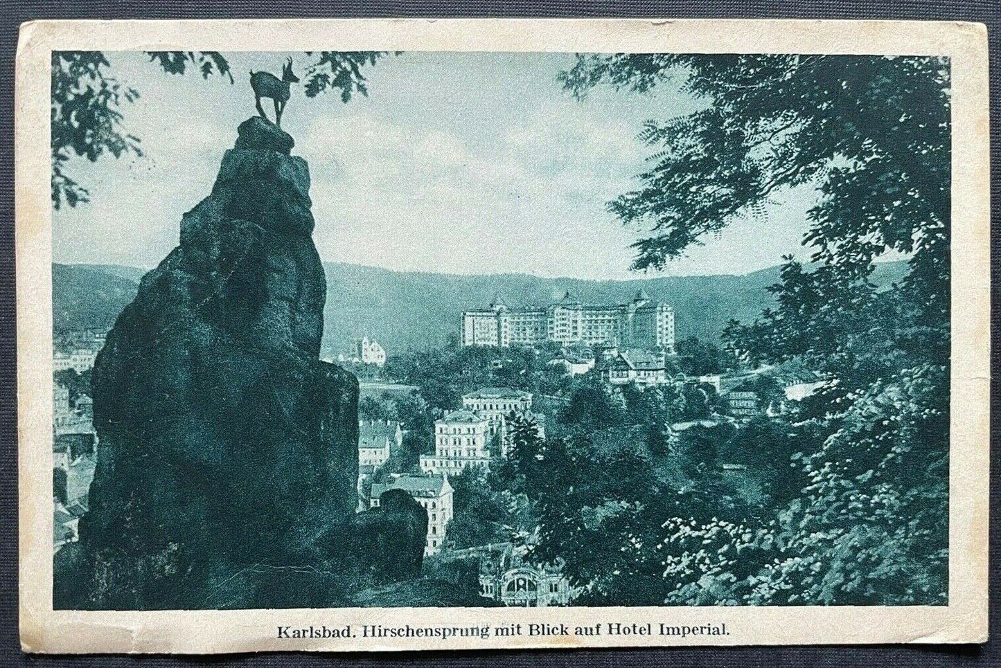 Karlsbad Karlovy Vary Hirschensprung Hotel Imperial Stadt Tschechien 402620 TH C
