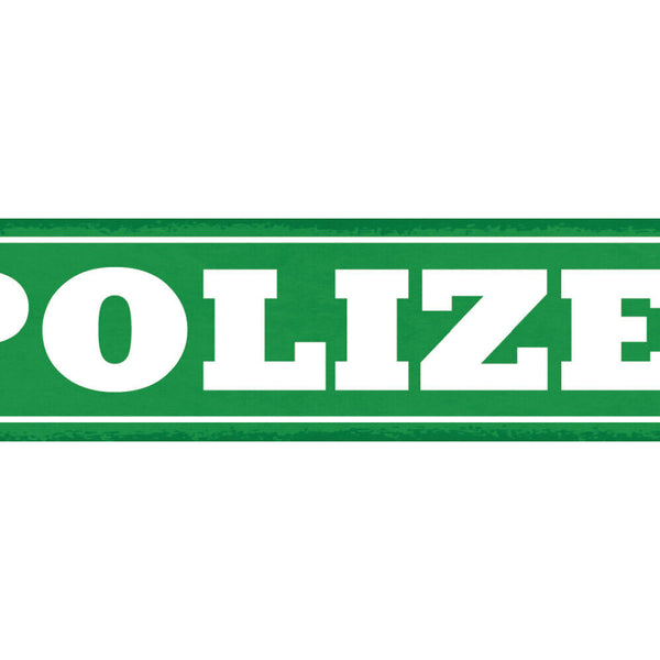 Schild Polizei Behörde Stelle Direktion Polizisten 46 x 10 Blech od. Holz