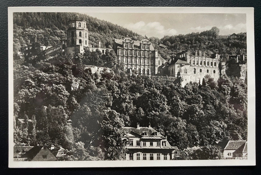 Heidelberg Schloss Hirschgasse Gebäude Baden-Württemberg Deutschland 600145A D