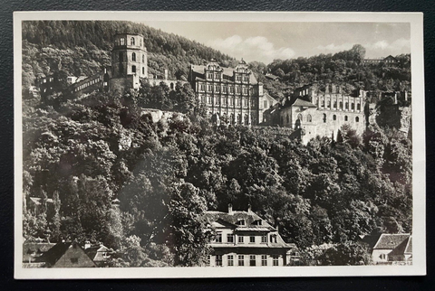 Heidelberg Schloss Hirschgasse Gebäude Baden-Württemberg Deutschland 600145A D