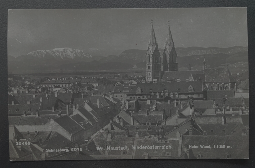 Schneeberg Hohe Wand Wiener Neustadt Kirche Stadt Niederösterreich 600140A TH D