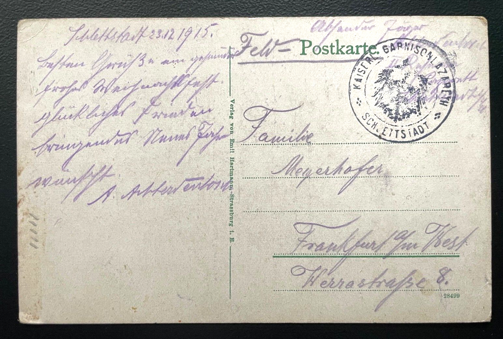 Rappoltsweiler Schlösser Berg Oberelsaß Colmar-Ribeauvillé Frankreich 600118A D