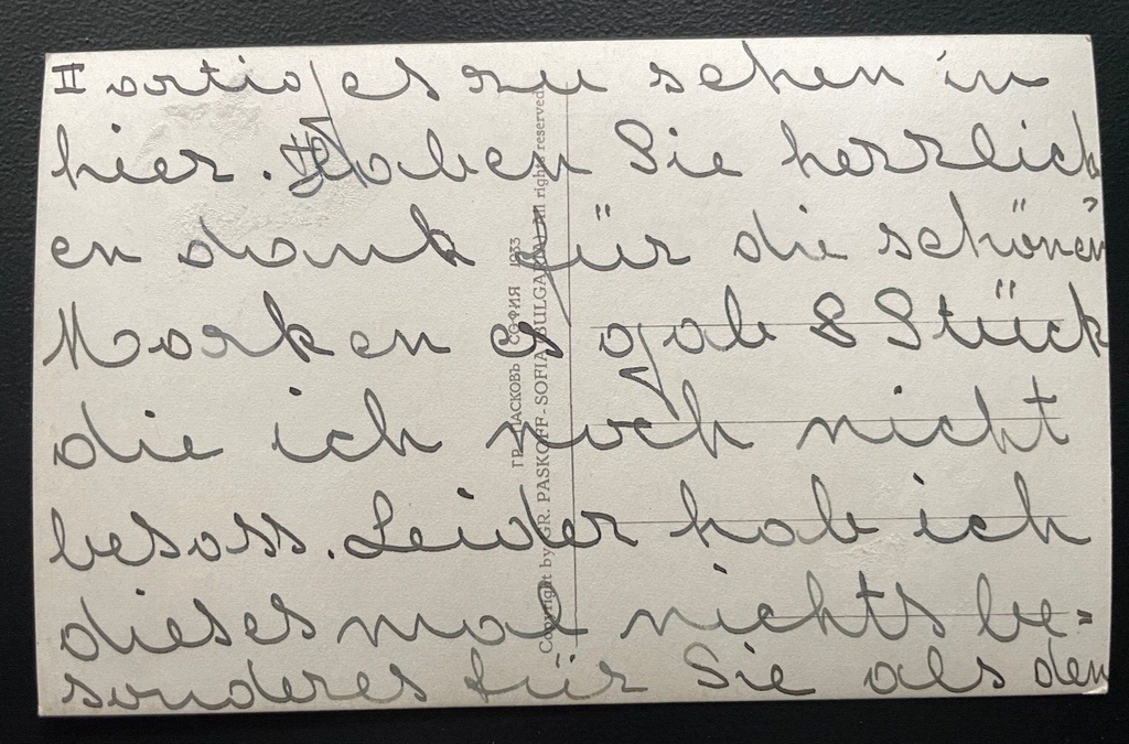 Pflugen Sofia Umgebung Ochse Kuh Bauer Feld Tracht Farm Bulgarien 600101A TH D