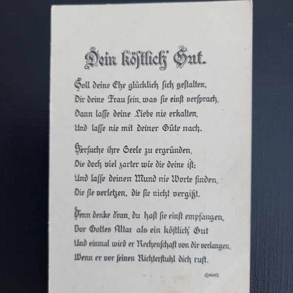 Spruchkarte Dein Köstlich gut 401126 gr A