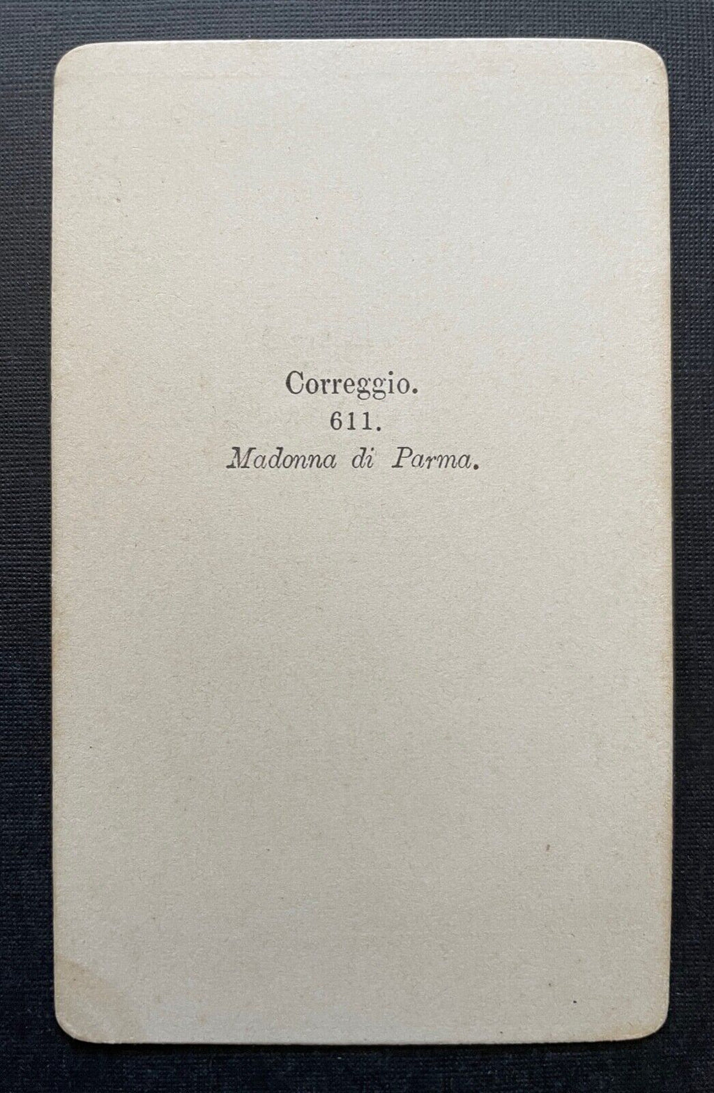 Foto Madonna di Parma Correggio Bild Gemälde Italien ca.10,1x6,2cm 402320 TH