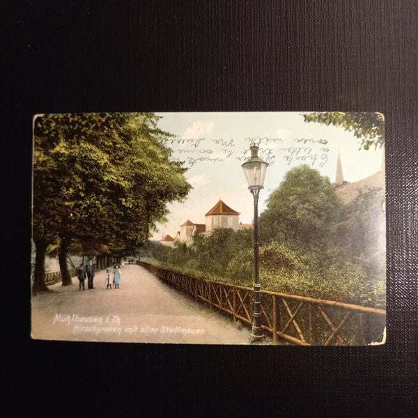 Mühlhausen i.Th. Hirschgraben 410597 gr D