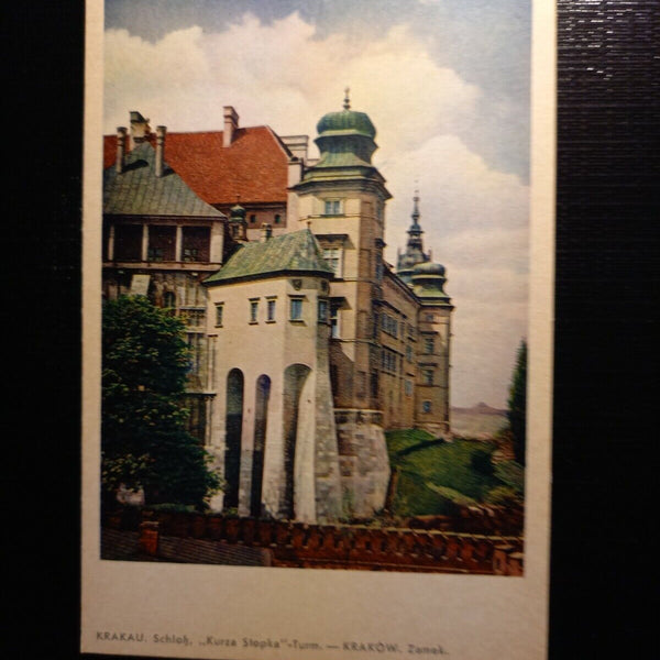 Krakau, Schloß Turm, Kurza Stopka 402925 gr